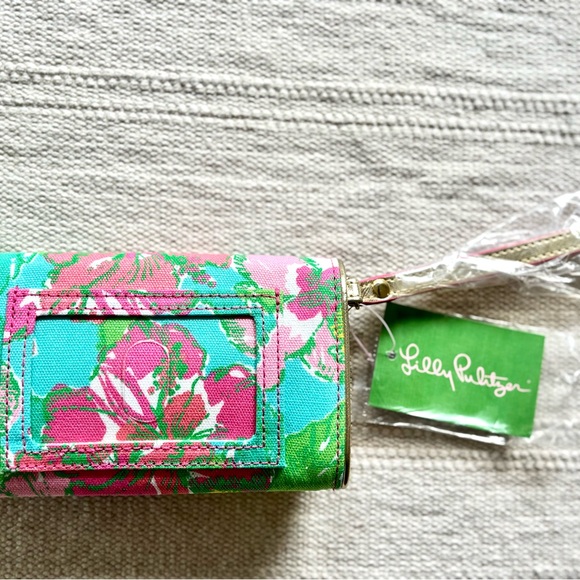 Lilly Pulitzer Colorful Floral Wallet/Wristlet - Picture 4 of 4
